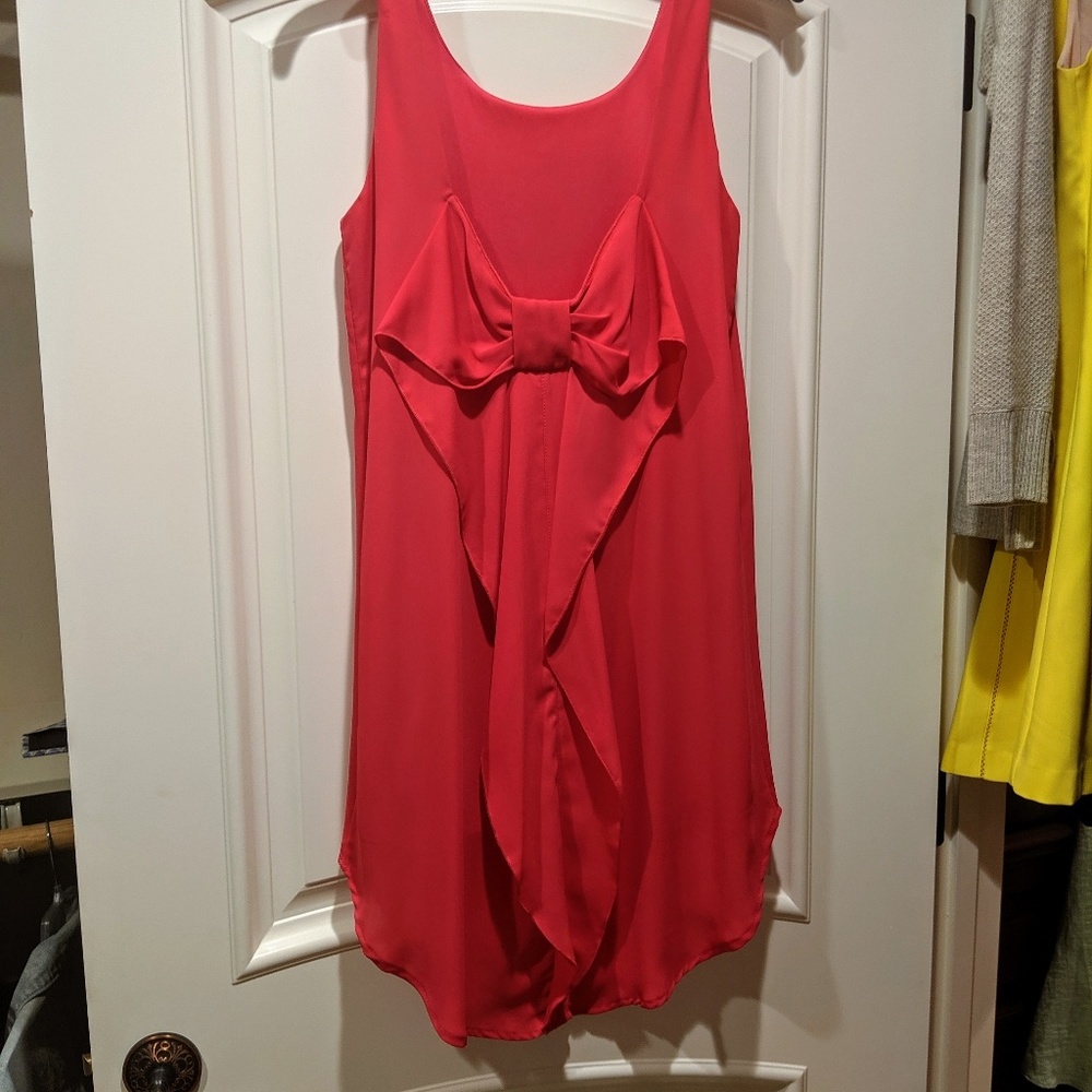 Everly Tank Dress with Surprise Bow Back Detail